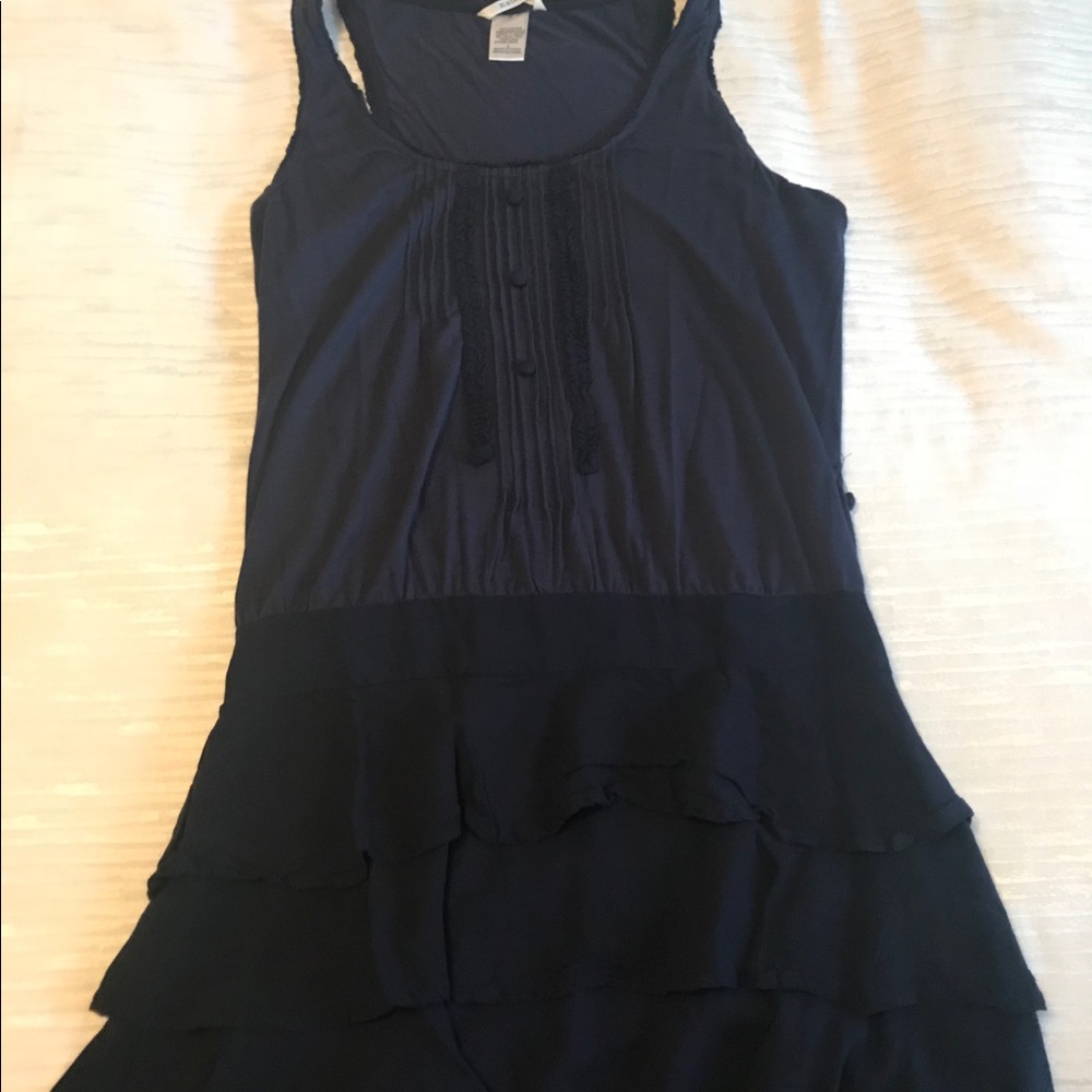 Navy cotton dress